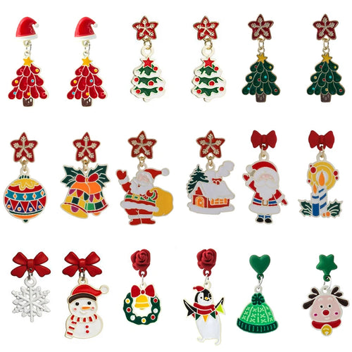 Dangle Earrings Christmas Jewelry