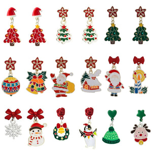 Dangle Earrings Christmas Jewelry