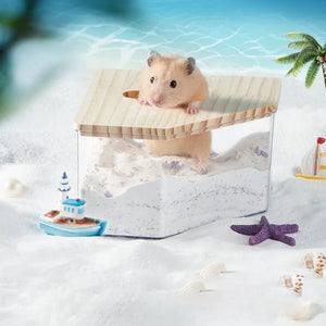 Hamster Bathroom House Sandbox