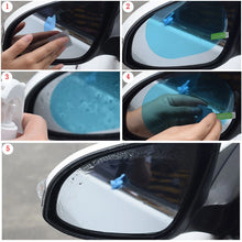 2Pcs Car Rain Rearview Mirror Waterproof Anti-fog Protector Film