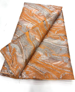 Nigerian Damask Tulle Lace Fabric