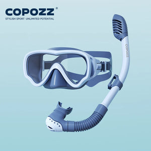 COPOZZ Kids Full Face HD Anti Fog Snorkel Mask