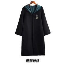 Wizard School Costume Cloak Witch Hooded Cape with Scarf and Sweater