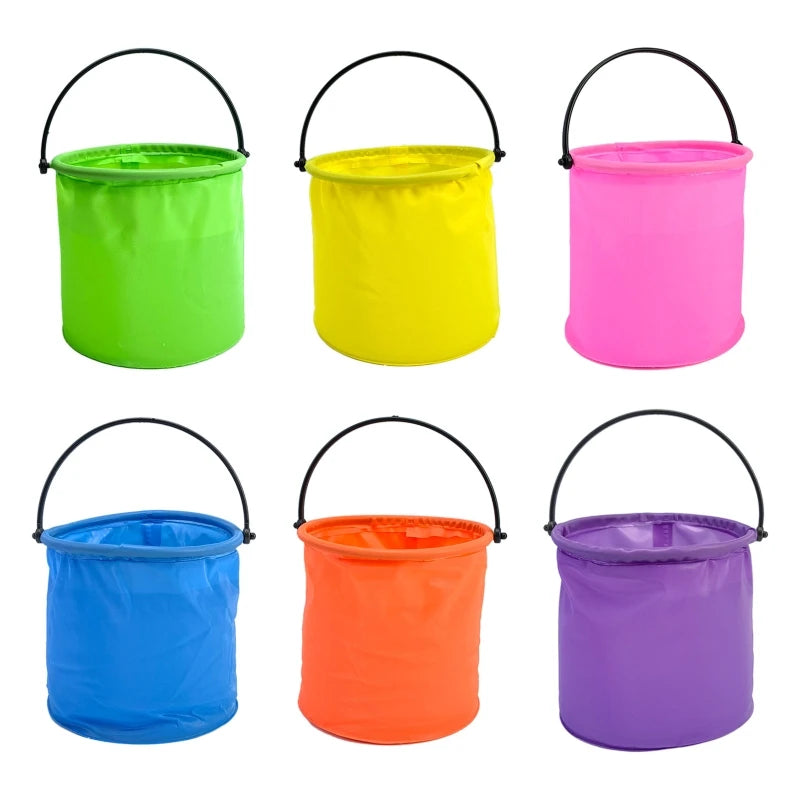 Colorful Collapsible Sand Bucket