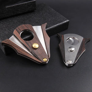 Wood Grain Cigar Cutter