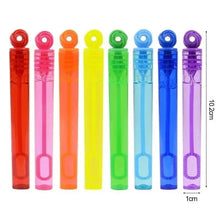48/10pcs Colorful Empty Bubble Bottle &  Liquid Wand