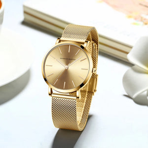 HANNAH MARTIN Stainless Steel Japan Quartz Movement Watch