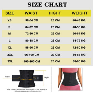 Double Adjustable Belt Waist Cincher Trainer