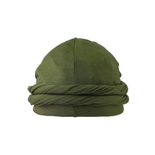 Burr Trim Twisted Tail Fringe Cotton Bandana Hat