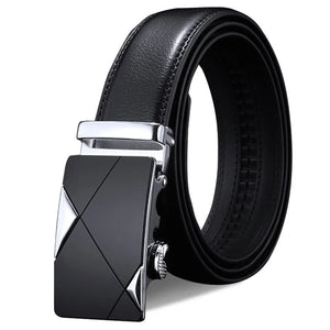 Genuine Leather Belt Metal Automatic Buckle