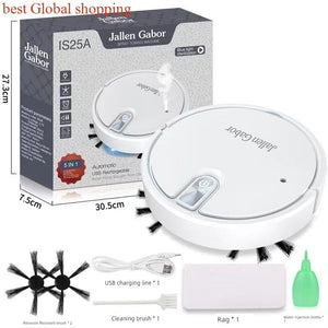 Automatic Cordless Smart Robot Vacuum Cleaner Humidifier