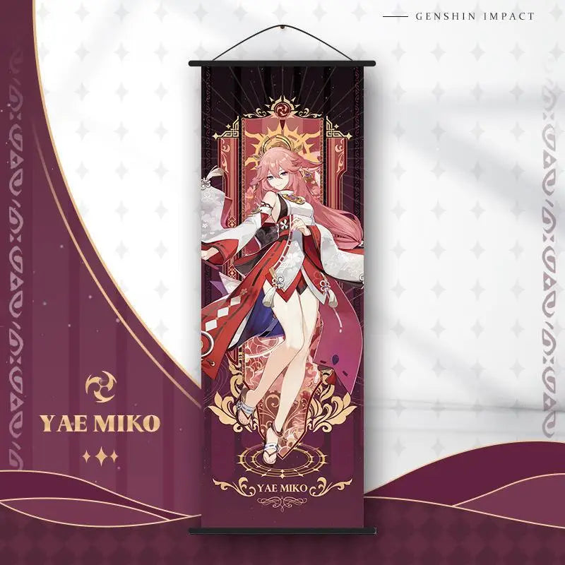 Genshin Impact Wanderer Tarot Poster