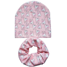 Cartoon Dinosaur Baby Head Scarf Hat Set