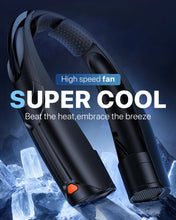 Portable Personal Rechargeable Double Switch Hands Free 6 Speed Neck Fan
