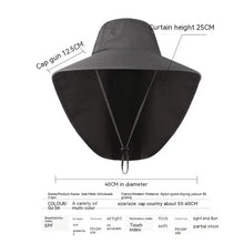 Wide Brim Sun Hat with Neck Flap