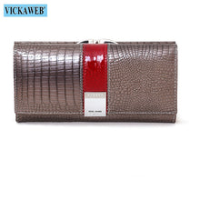 Patent Leather Long Wallet