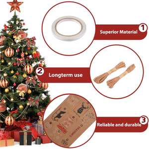 Upgraded 6 Pack Wrapping Paper Sheets