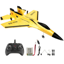 SU35 2.4G Remote Control Flying Model Glider Airplane With LED Lights