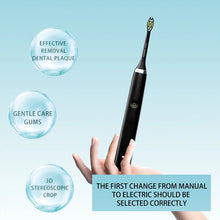 360° Rotating Electric Toothbrush 5 Modes 4 Brush Heads
