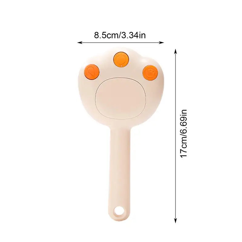Steamy Electric Cat Brush With Steam Spray For Massage