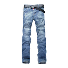 Washed Ripped Patchwork Jeans