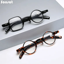 Retro Small Frame Anti-Blue Light Blocking Reading Glasses