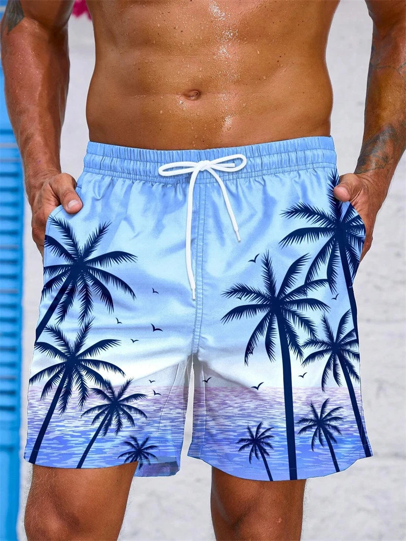Vintage 3D Printed Board Shorts