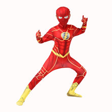 Kid Flash Costume Set with Headgear And Mask