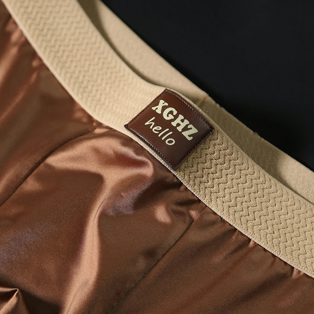 3PCS Satin-like Super Soft Boxers