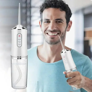 Portable Smart Electric Oral Irrigator Water Flosser 4 Jets 3 Modes