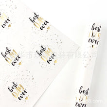50*70cm Bronzing Gift Wrapping Paper