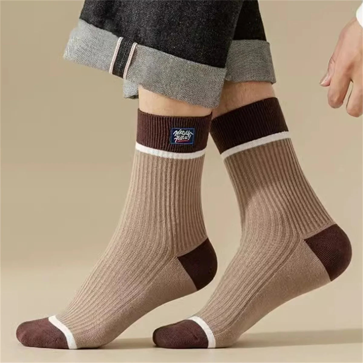 Dreamlikelin 5Pair Breathable Sports Socks