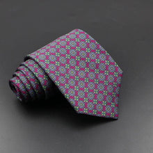 Silk 7.5cm Soft Colorful Novelty Necktie