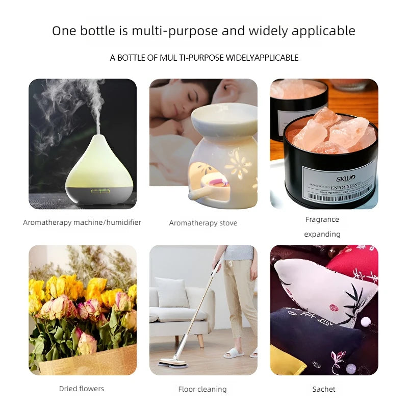 Essential Aroma Diffuser Air Humidifier Home Water-soluble 10ml Oils