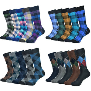 Designer Patterned Cotton Colorful Socks