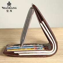 Genuine Leather Original Tri-Fold Wallet