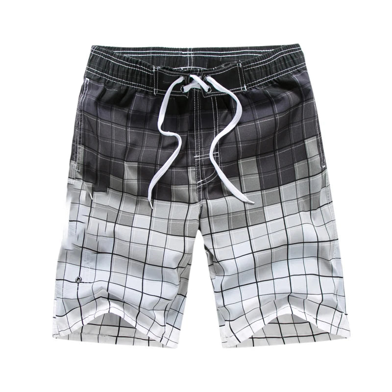 Printed Briefs Swimming Trunks
