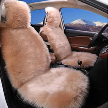 Universal Long Fur Plush Car Seat Covers