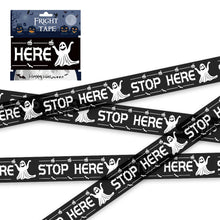 Halloween Props Warning line Plastic Skull Head Warning Tape