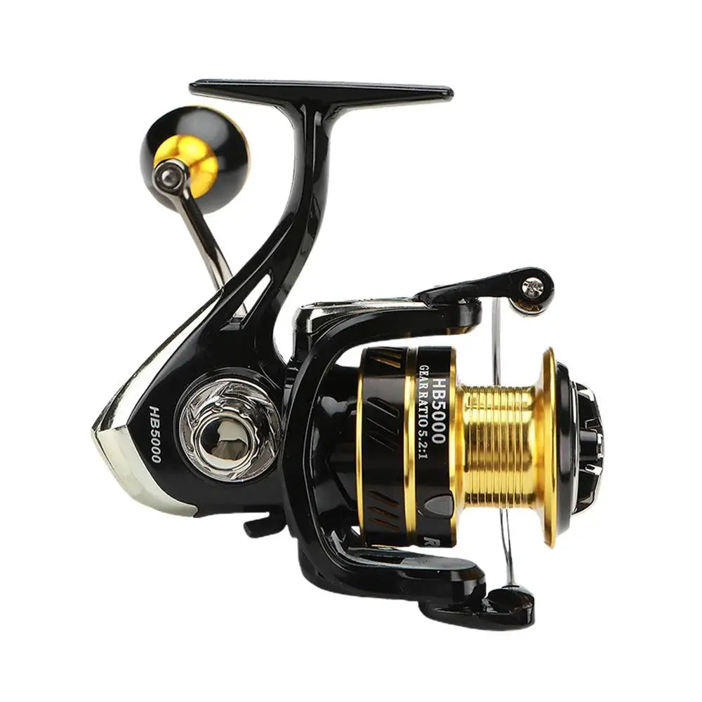 Lightweight 5:2:1 Speed Spinning Fishing Reel 2000-7000 Series