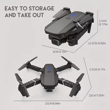 E88 4K Wide-Angle HD 1080P Camera WiFi FPV Height Hold Foldable RC Drone
