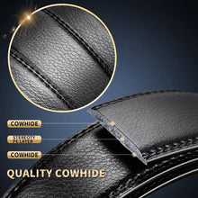 Genuine Leather Belt Metal Automatic Buckle