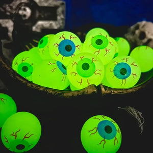 Halloween Eyeball Glow in The Dark Bouncy Ball