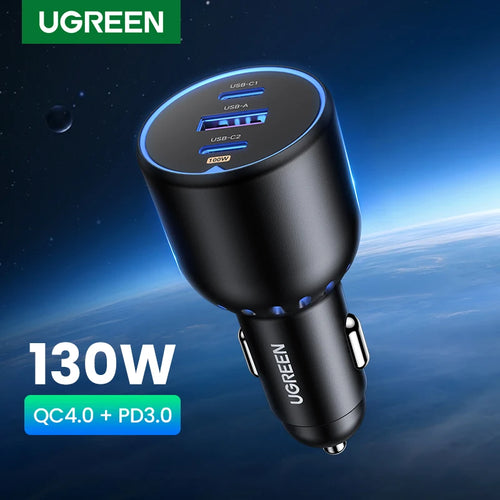 UGREEN 130W USB C Car Charger