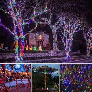 Solar String Lights 300LED 8 Modes Solar Powered