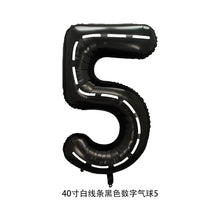 40'' Number Racetrack Balloons