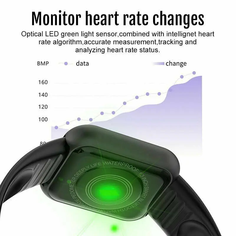Multifunctional Smart Bluetooth Connected Smartwatch