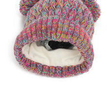 Knitted Hat Gloves Scarf Set