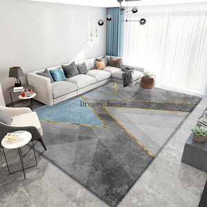 Geometric Soft Area Rug