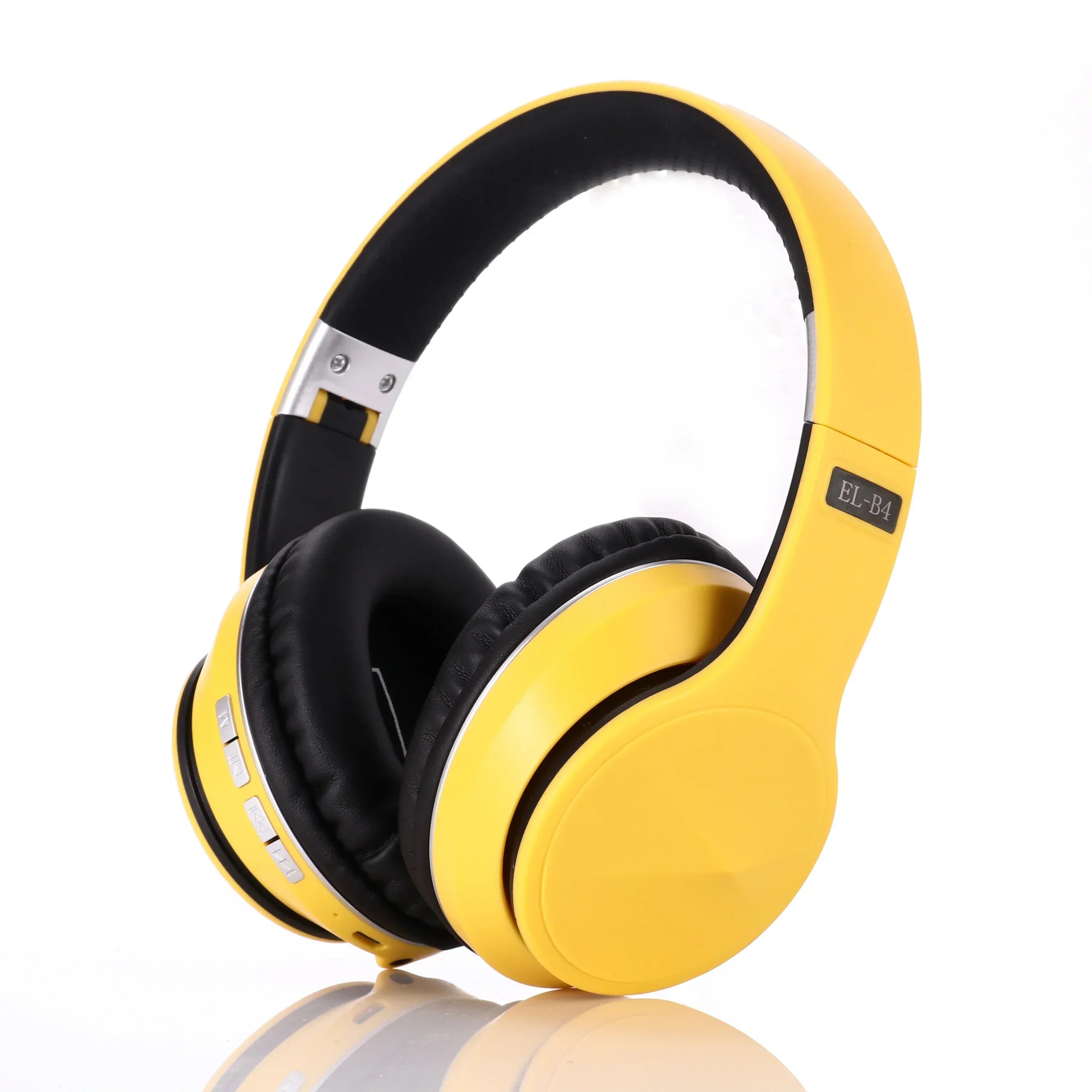 Foldable Bluetooth Earmuffs Headset with FM Radio TWS Wireless